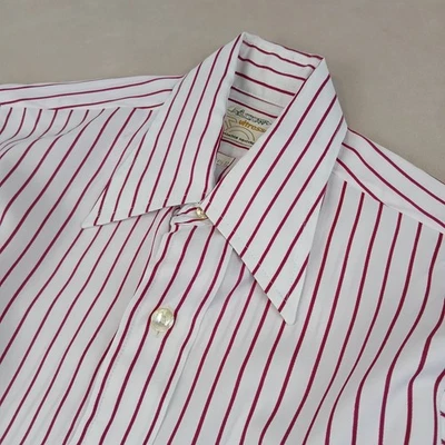 VTG 70s Arrow Ultressa Small 14.5 32 Mens Shirt Dagger Butterfly Dacron 20x28 - Image 1 of 4