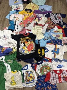 Vintage Kids Disney/Snoopy/Muppets/Pooh Mixed Lot Different Sizes 44 Pcs - Picture 1 of 19