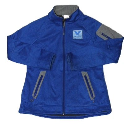 Avalanche Jacket Womens Large Blue Valvoline Instant Oil Change Fleece Full Zip - Image 1 of 4