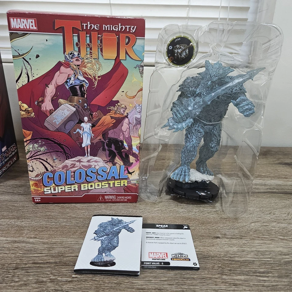 Marvel Heroclix The Mighty Thor G007 Frost Giant Figure W/ Card & Box COLOSSAL - Image 1 of 4