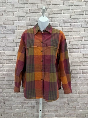 Lizwear Shirt, Plaid multi, Medium, Used - Good - Image 1 of 2