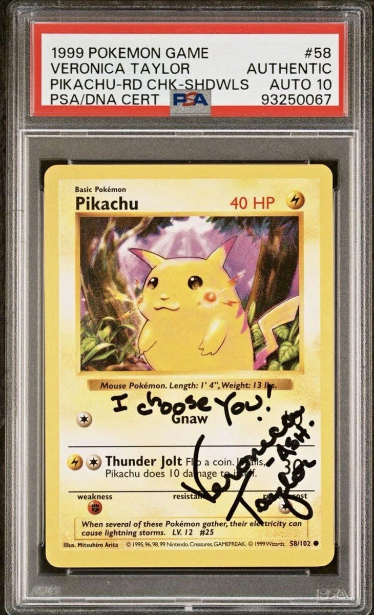 Pikachu Pokémon TCG Professional Sports Authenticator (PSA) Grade
