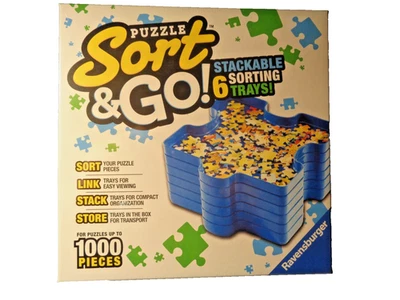 New and Sealed Puzzle Sort & Go Trays by Ravensburger for 1000 Pieces - image 1 of 2