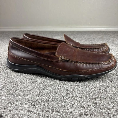 Allen Edmonds Boulder Venetian Mocasín de Conducción Hombre Marrón Mocasín 10.5 D Zapatos Foto 1 de 4