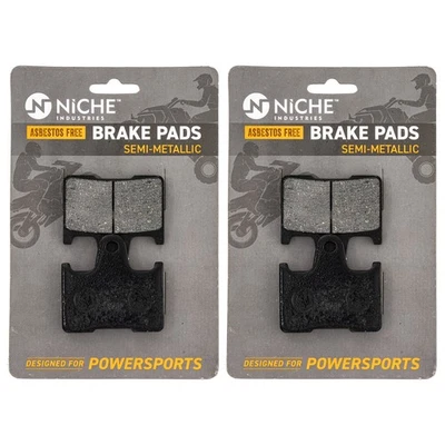 NICHE Brake Pad Set for Yamaha RX1 RS Vector Venture Rear Semi-Metallic 2 Pack - Image 1 of 4