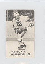 1981-82 Hartford Whalers Mini Pics Warren Miller #7 Rookie RC
