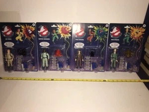 Set of 4 Hasbro Kenner THE REAL GHOSTBUSTERS Action Figures w/ Accessories NEW - Picture 1 of 12