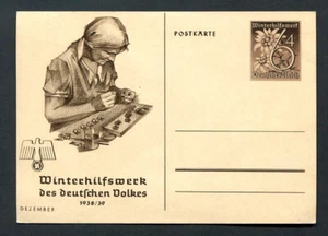 German Reich WW II : WHW stationary from 1938 - December - mint NH - Picture 1 of 1