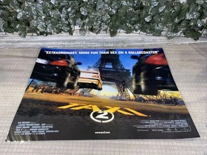 TAXI 2 2001 Poster (Laminated) DS Samy Naceri Marion Cotillard Luc Besson 30x40 - Picture 1 of 3