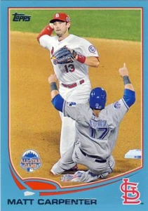 (78) 2013 Topps Update MATT CARPENTER Walmart Blue All-Star Cardinals #US104 LOTE - Imagen 1 de 1