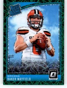 2018 Donruss Optic NFL Football Green Velocity Singles (Pick Your Cards)