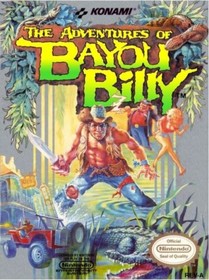 The Adventures of Bayou Billy (Nintendo, NES, 1989) Retro Vintage Video Game