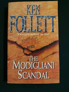 The Modigliani Scandal by Ken Follett (Paperback 1996) Pan Books Edition Signed - Picture 1 of 8
