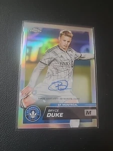 Bryce Duke 2023 Topps MLS Base Autographs CF Montreal 159 - Picture 1 of 2