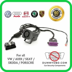 VW | AUDI | SKODA | VAG DUMMY FAKE OBD PORT Anti Theft Security OBD2 Guard LOCK - Picture 1 of 2