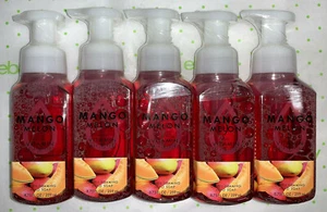 5 Mango Melon Gentle Foaming Hand Soap Bath & Body Works 8.75 Oz - Picture 1 of 1