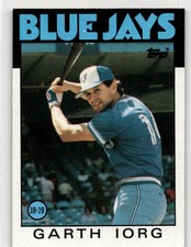 1986 Topps #694 Garth Iorg  Toronto Blue Jays MLB Vintage Baseball Card