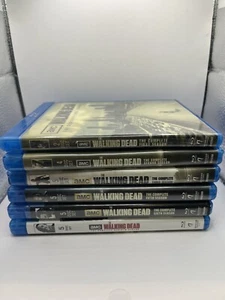 The Walking Dead: Seasons 1-3, 5-7 Blu Ray Great Condition - Foto 1 di 18