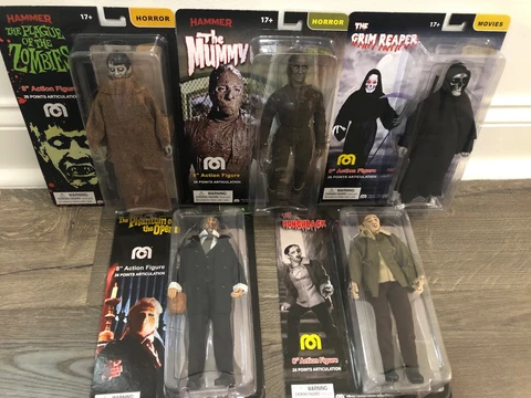 2021 Topps X Mego Monsters 5 x 8" Action Figures Cover