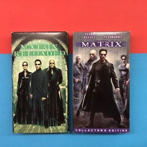 Lot of 2 The Matrix VHS Movie - Picture 1 of 2