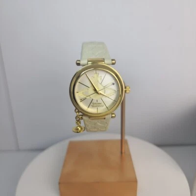 NEW Vivienne Westwood White Mother Orb Ladies Watch VV006WHWH With Tags, No Box. - Image 1 of 4