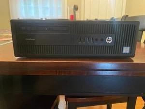 HP EliteDesk 800 G2 SFF, i5-6500 @3.20GHz, 8GB RAM, 240GB SSD, Windows 10 Pro - Afbeelding 1 van 5