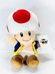 Toad Puppet Super Mario 10" Plush Universal Studios Nintendo World Official NWT - Picture 1 of 9