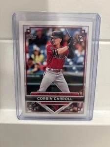2023 Topps Exclusive Flagship Collection #79 Corbin Carroll RC Rookie - Picture 1 of 2