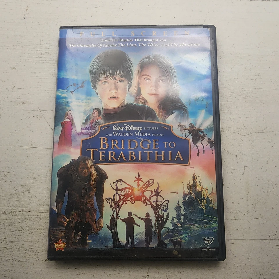 Bridge to Terabithia (DVD, 2007) Gran película familiar Películas de Walt Disney Foto 1 de 1