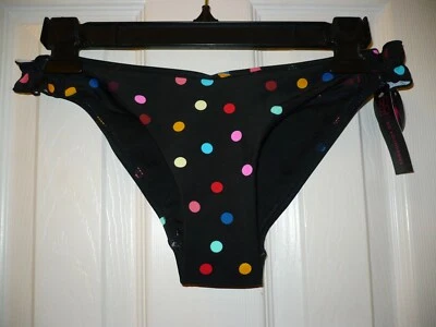 No Boundaries Juniors Bikini Bottom SMALL (3-5) Spot Light Ruffle Side  - Image 1 of 2
