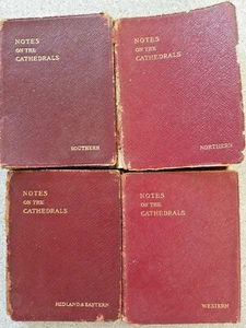 1900 NOTES ON THE CATHEDRALS 4 vols. ~ Society for Promoting Christian Knowledge - Imagen 1 de 12