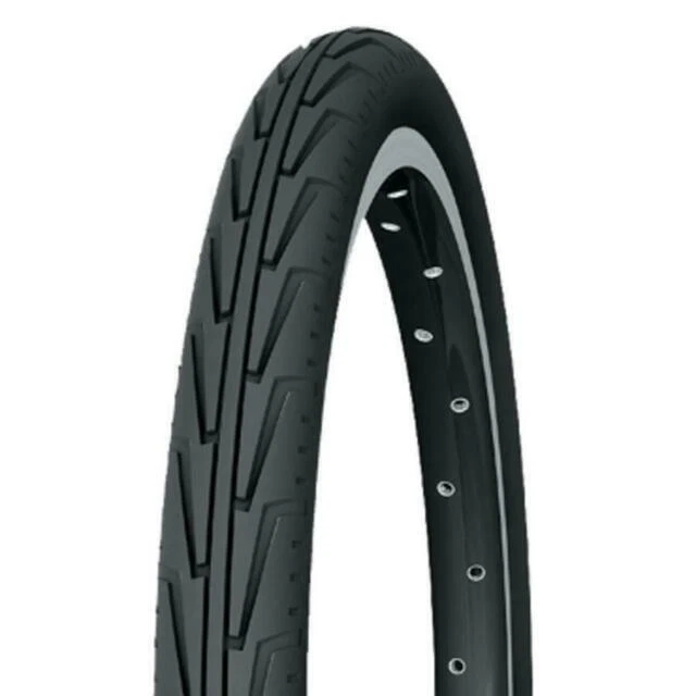 Michelin City J 22" 550A Confort Copertone Bici - Bianco/Nero