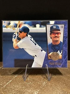 Tarjeta de béisbol 1995 Select Wade Boggs #16 New York Yankees - Imagen 1 de 2
