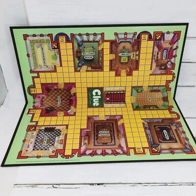 Tablero de juego de pistas 1986 1992 de colección solamente - tablero de repuesto Foto 1 de 4