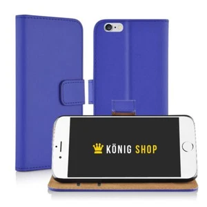 Custodia Per Smartphone Wallet Pieghevole Per Huawei Honor 7 Blu Scuro - Foto 1 di 2