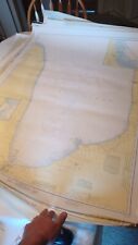 20+ Vtg. Hydrographic Maritime Maps Charts  Lake Huron Erie St. Clair Islands 
