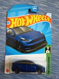 Hot Wheels Collectibles *STILL IN BOX* 2023 TESLA MODEL Y "HW GREEN SPEED" - Bild 1 von 2