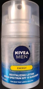 NIVEA MEN Active Energy Moisturising Face Cream 50ml DISCONTINUED - Picture 1 of 3