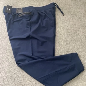 Under Armour Storm Tapered Jogginghose Herren 2XL Loose 1388016 Reißverschluss Seitentasche - Bild 1 von 14