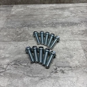 Lotto di 10 viti a tappo/bullone esagonale OEM Hyster 1566853 con spalla, nuove - Foto 1 di 5