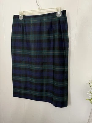 Falda a cuadros de lana Kasper 10 forrada niña escolar Foto 1 de 4