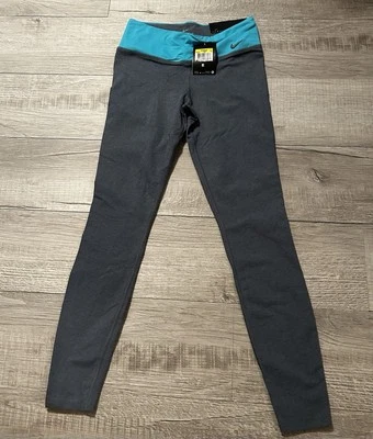 Medias de entrenamiento Nike Legend 2.0 ajustadas Dri Fit azul/gris azul nuevas con etiquetas pequeñas Foto 1 de 4