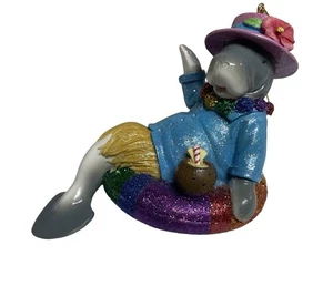 Vintage Dezember Diamond’s Seekuh Float Tiki Getränk Urlaub Weihnachtsschmuck - Bild 1 von 9