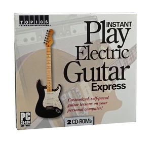 GUITARRA ELÉCTRICA de juego instantáneo 40 lecciones para principiantes para el aprendizaje a su propio ritmo - Imagen 1 de 2
