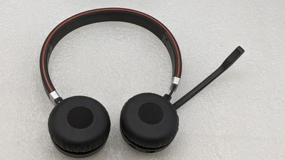 Jabra Evolve 65SE MS Stereo HSC018Wa Wireless On-ear Headset Free Shipping - Image 1 of 3