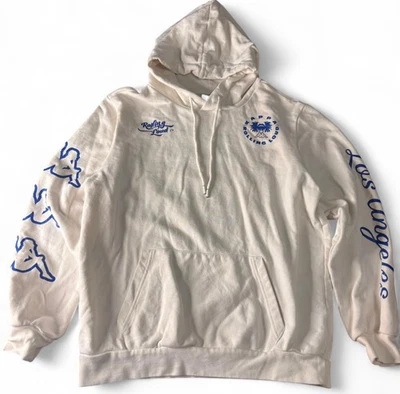Sudadera con Capucha Blanca Kappa Rolling Loud Los Ángeles Mediana Foto 1 de 4