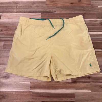 Polo Ralph Lauren Bañador/Board Shorts Para Hombre Grande Verde Poni De Colección Foto 1 de 4