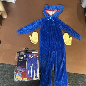 Spirit Halloween Poppy Playtime Child Long-Arm Huggy Wuggy Costume Medium 8-10 - Picture 1 of 6