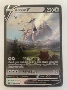 2022 Pokémon Arceus V SWSH204 SWSH: Sword & Shield Promo Cards Full Art Holo - Picture 1 of 2