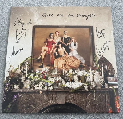 The Last Dinner Party Signed Prelude To Ecstasy Red Vinyl & Lyrics - Autograph  - Image 1 of 3